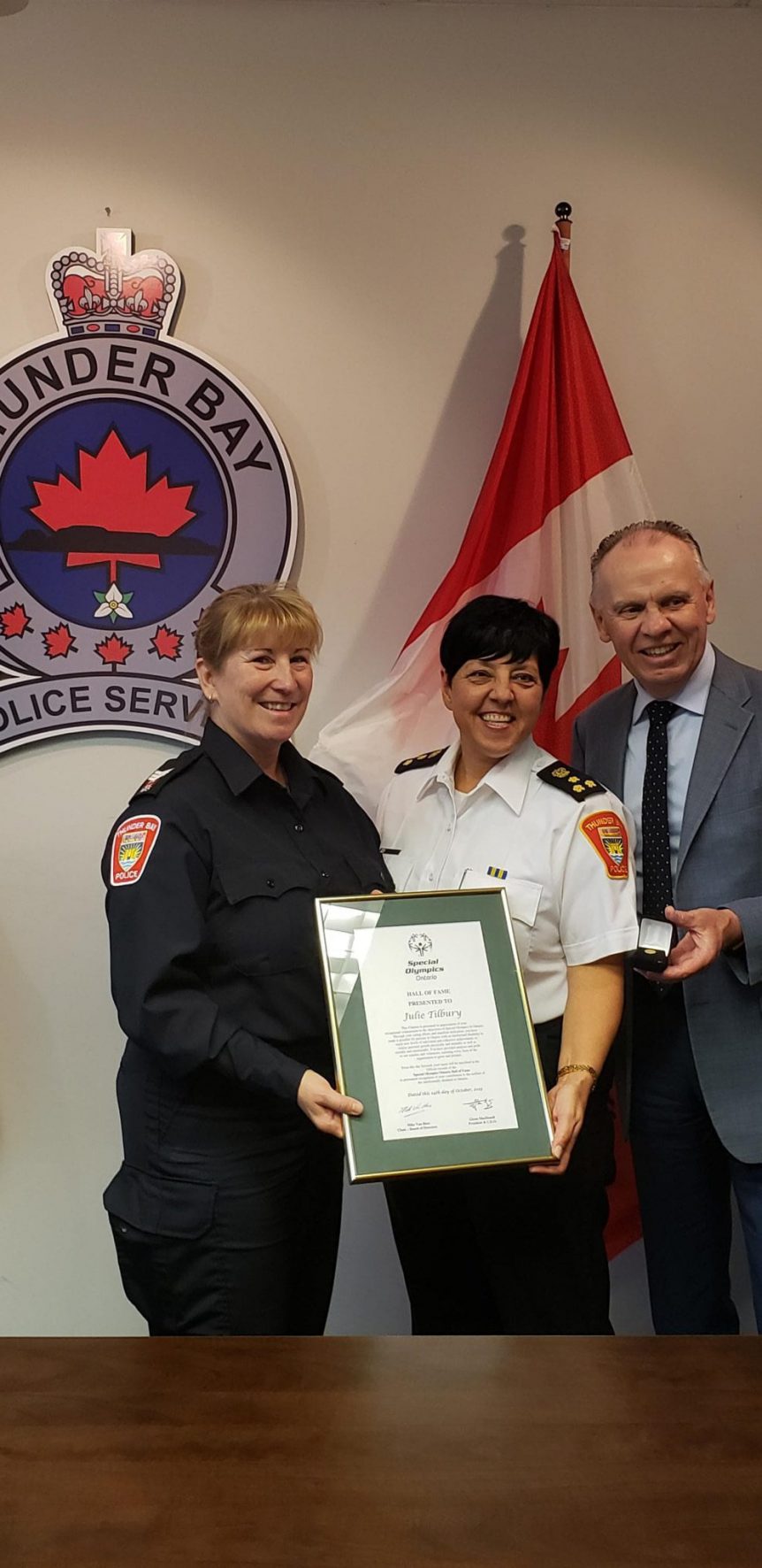 Sgt. Julie Tilbury, Thunder Bay Police Service Torch Run Ontario