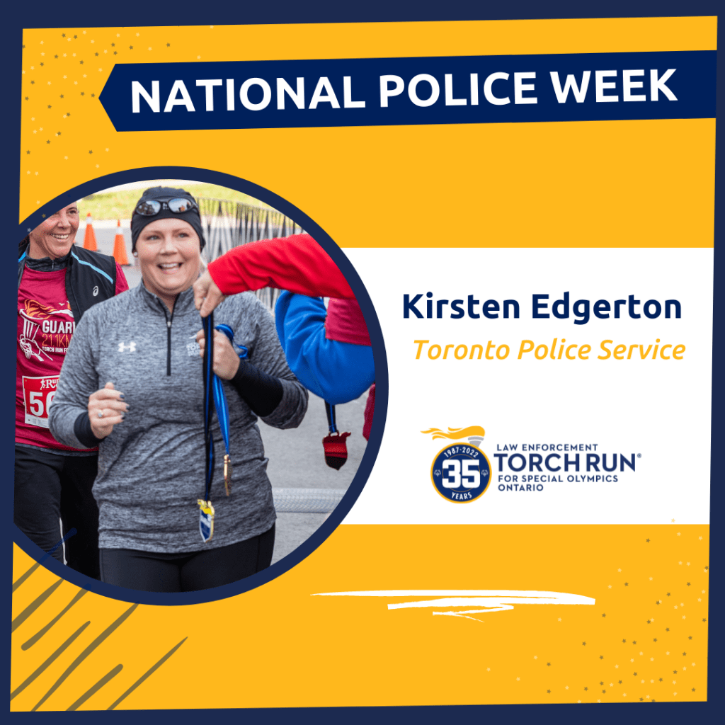 Kirsten Edgerton, Toronto Police Service Torch Run Ontario