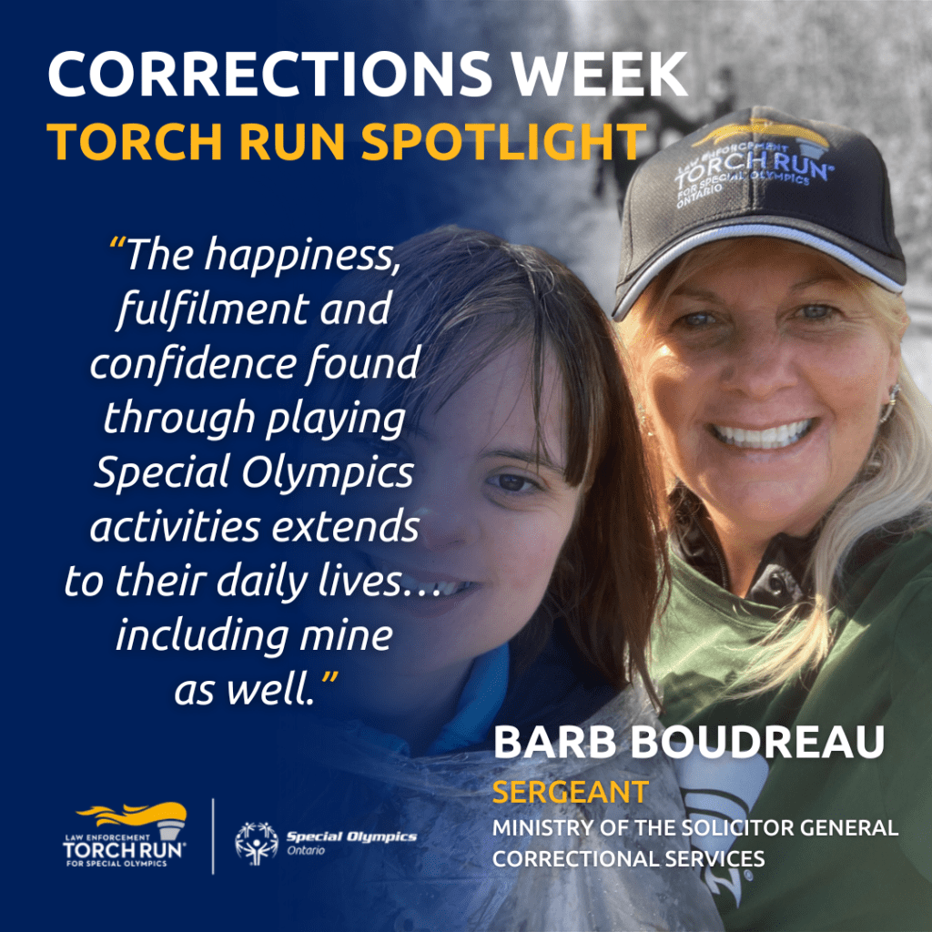 Corrections Week Spotlight: Barb Boudreau | Torch Run Ontario