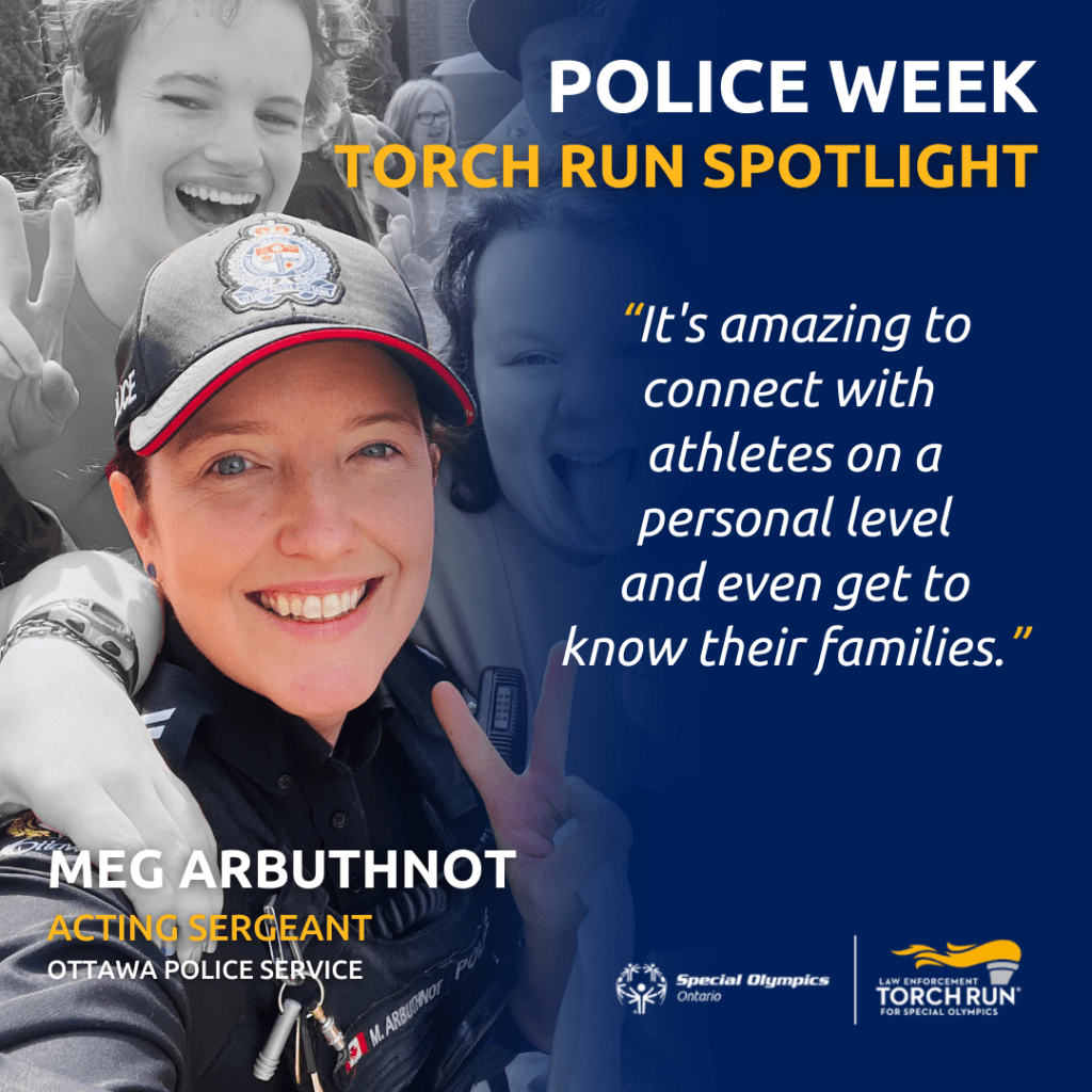 Police Week Spotlight: Meg Arbuthnot | Torch Run Ontario